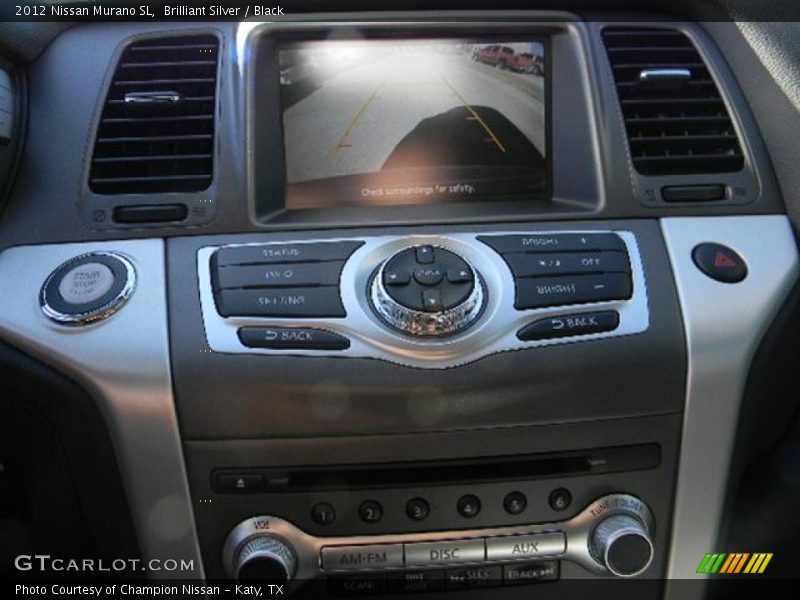Brilliant Silver / Black 2012 Nissan Murano SL