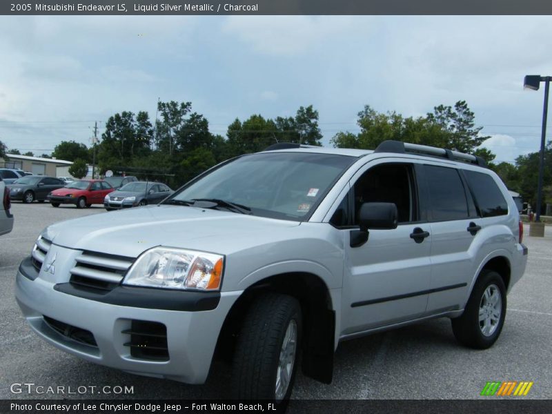 Liquid Silver Metallic / Charcoal 2005 Mitsubishi Endeavor LS