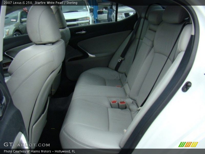 Starfire White Pearl / Sterling 2007 Lexus IS 250