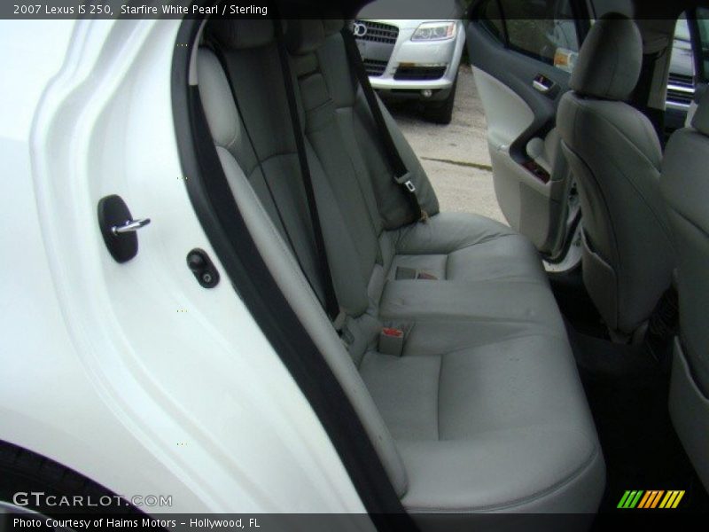 Starfire White Pearl / Sterling 2007 Lexus IS 250