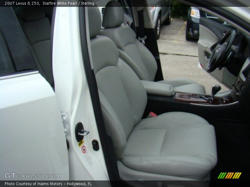 Starfire White Pearl / Sterling 2007 Lexus IS 250