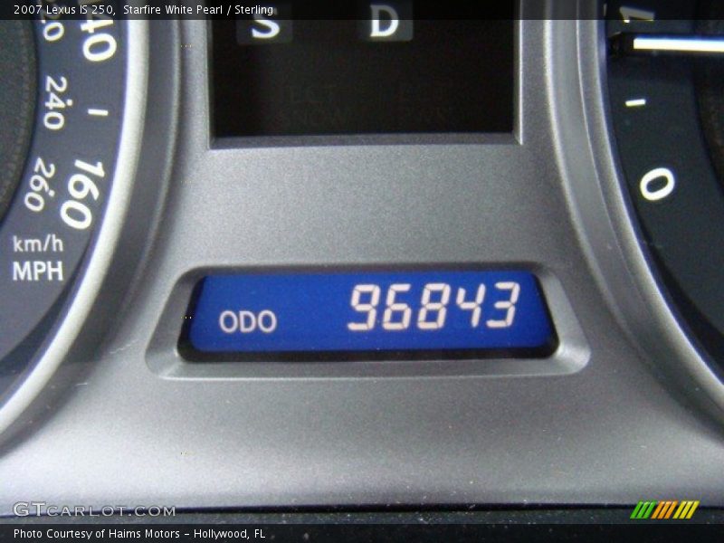 Starfire White Pearl / Sterling 2007 Lexus IS 250