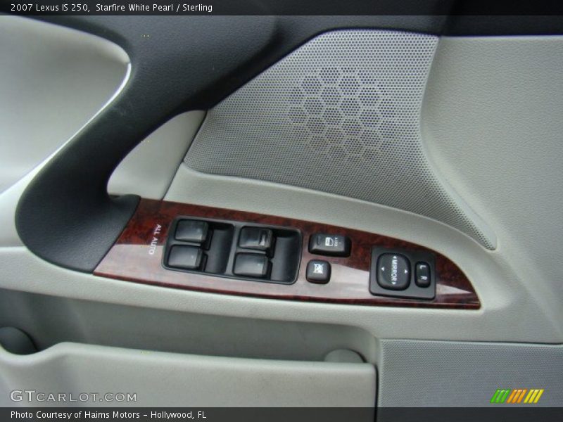 Starfire White Pearl / Sterling 2007 Lexus IS 250