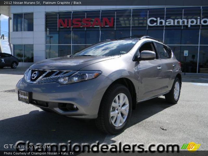 Platinum Graphite / Black 2012 Nissan Murano SV