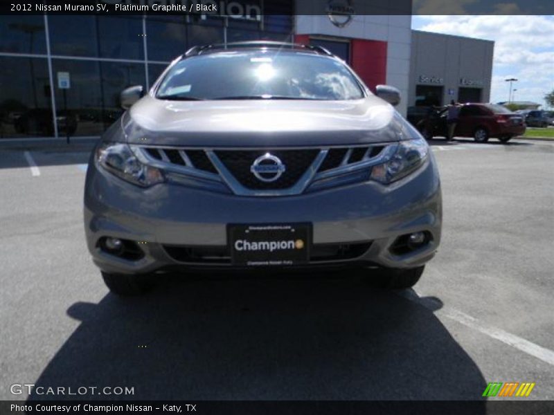 Platinum Graphite / Black 2012 Nissan Murano SV