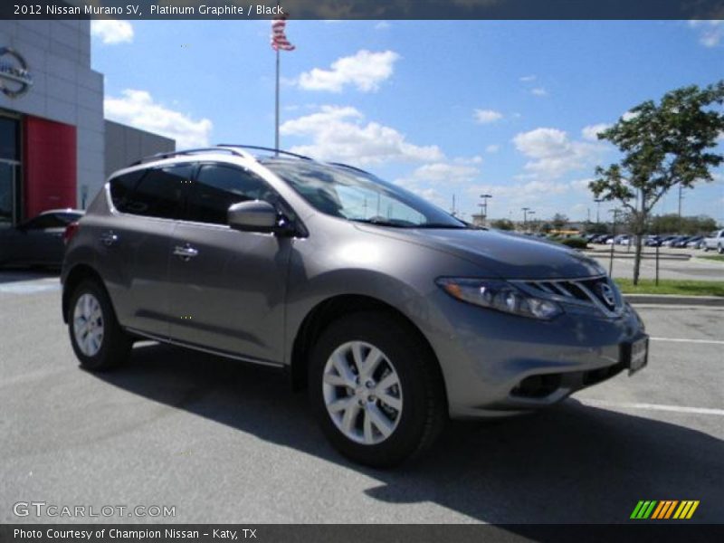 Platinum Graphite / Black 2012 Nissan Murano SV