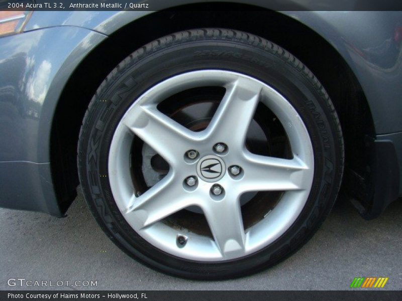 Anthracite Metallic / Quartz 2004 Acura TL 3.2