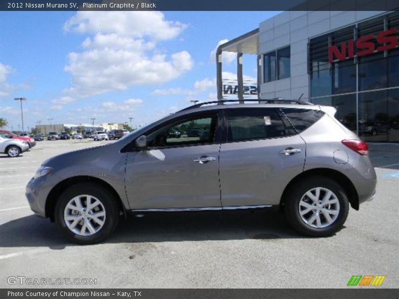 Platinum Graphite / Black 2012 Nissan Murano SV