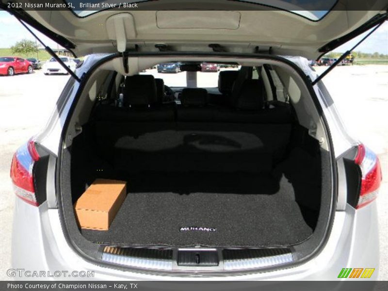 Brilliant Silver / Black 2012 Nissan Murano SL