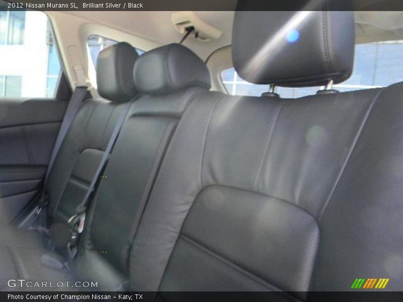 Brilliant Silver / Black 2012 Nissan Murano SL
