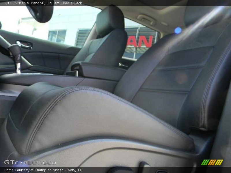 Brilliant Silver / Black 2012 Nissan Murano SL