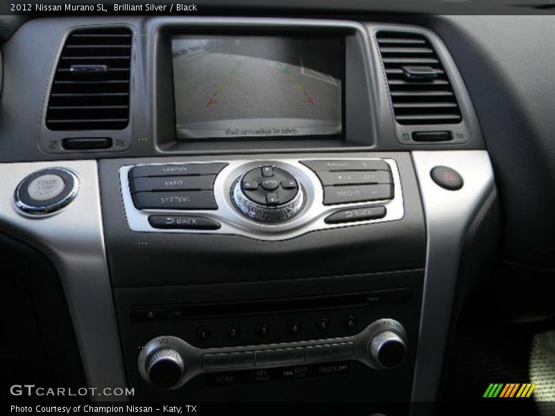 Brilliant Silver / Black 2012 Nissan Murano SL