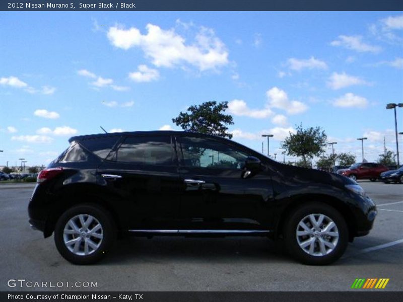 Super Black / Black 2012 Nissan Murano S