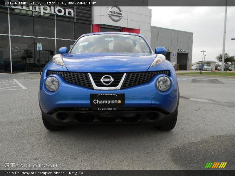 Electric Blue / Black/Silver Trim 2012 Nissan Juke SV