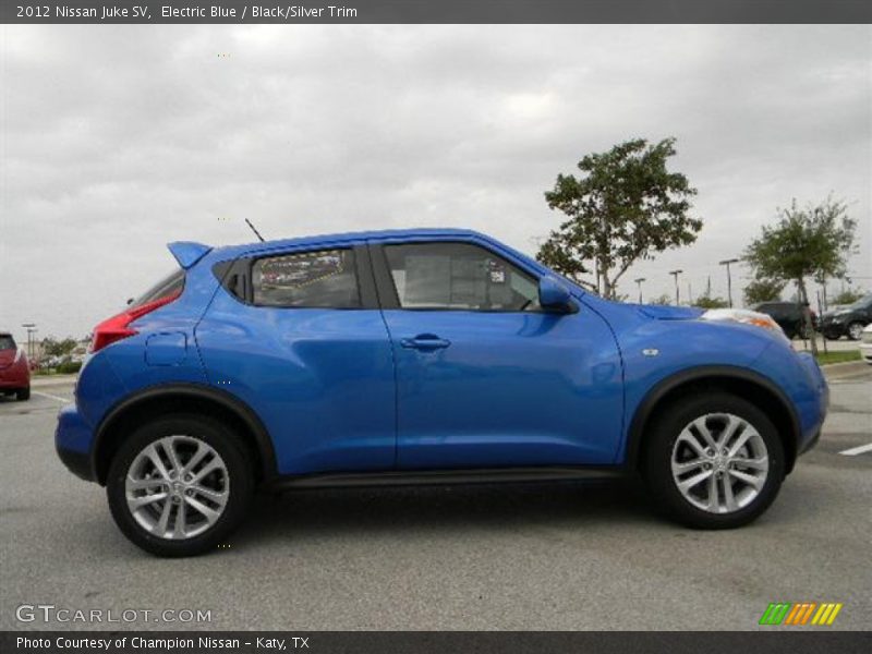 Electric Blue / Black/Silver Trim 2012 Nissan Juke SV