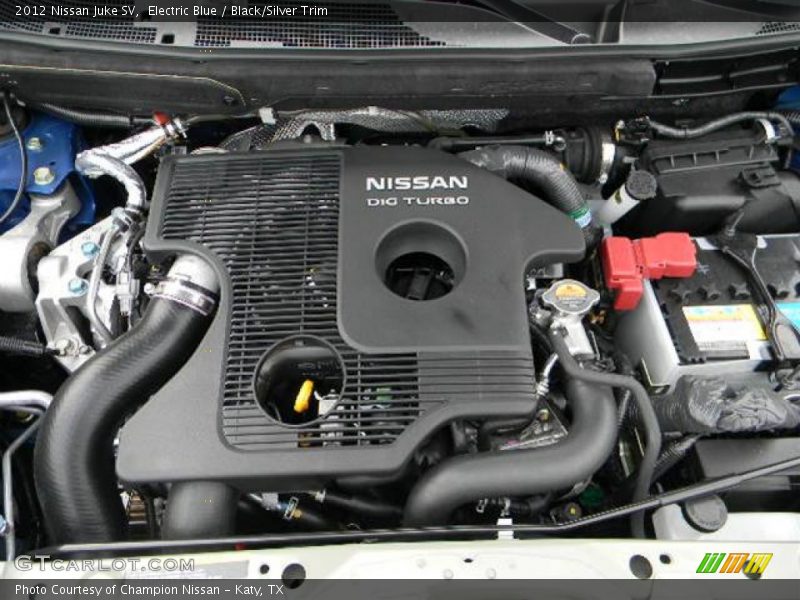 Electric Blue / Black/Silver Trim 2012 Nissan Juke SV