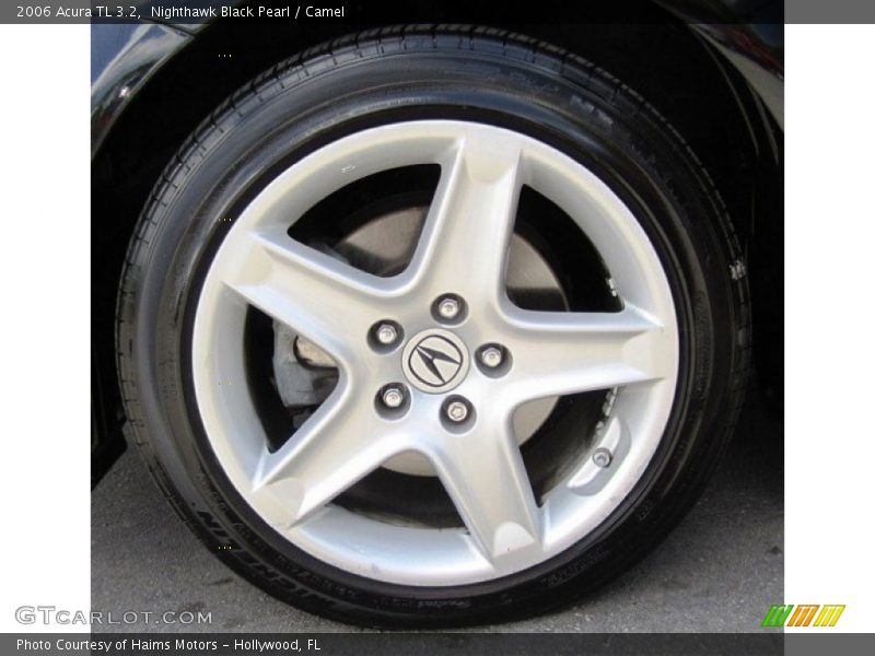 Nighthawk Black Pearl / Camel 2006 Acura TL 3.2
