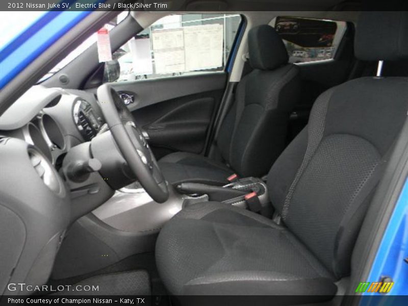 Electric Blue / Black/Silver Trim 2012 Nissan Juke SV