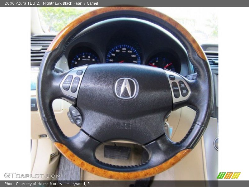 Nighthawk Black Pearl / Camel 2006 Acura TL 3.2