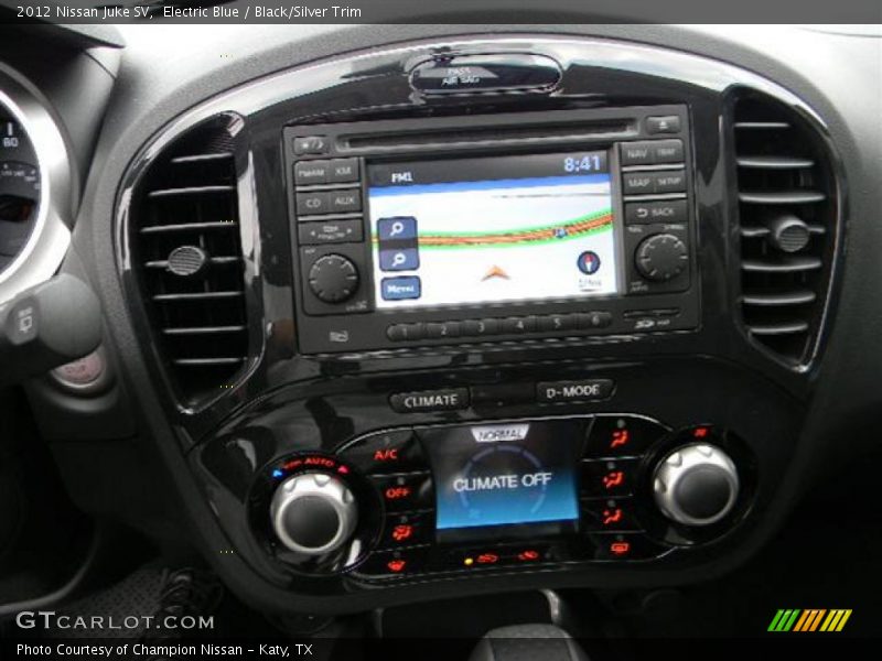 Electric Blue / Black/Silver Trim 2012 Nissan Juke SV