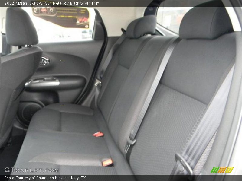 Gun Metallic / Black/Silver Trim 2012 Nissan Juke SV