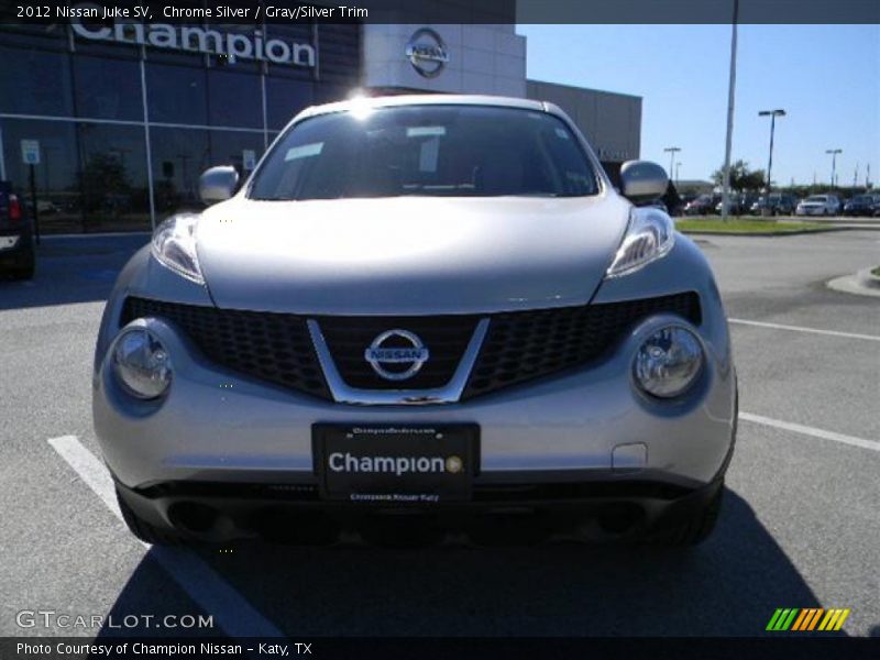 Chrome Silver / Gray/Silver Trim 2012 Nissan Juke SV
