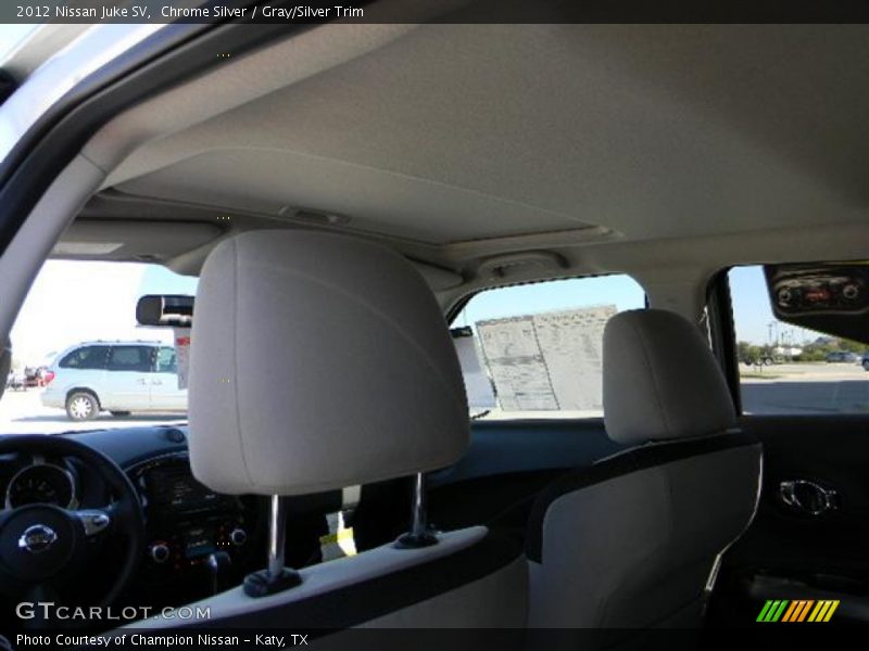 Chrome Silver / Gray/Silver Trim 2012 Nissan Juke SV