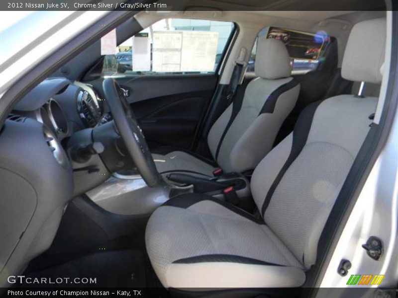 Chrome Silver / Gray/Silver Trim 2012 Nissan Juke SV