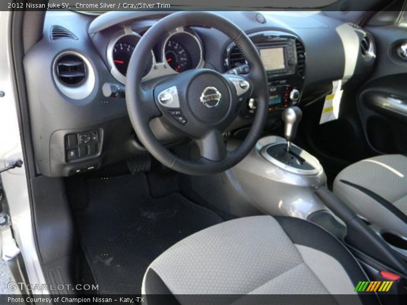 Chrome Silver / Gray/Silver Trim 2012 Nissan Juke SV