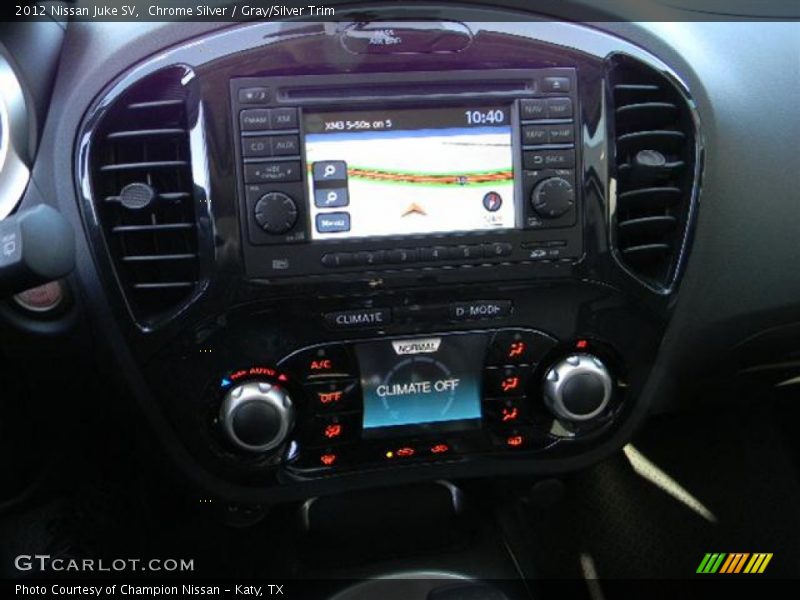 Chrome Silver / Gray/Silver Trim 2012 Nissan Juke SV