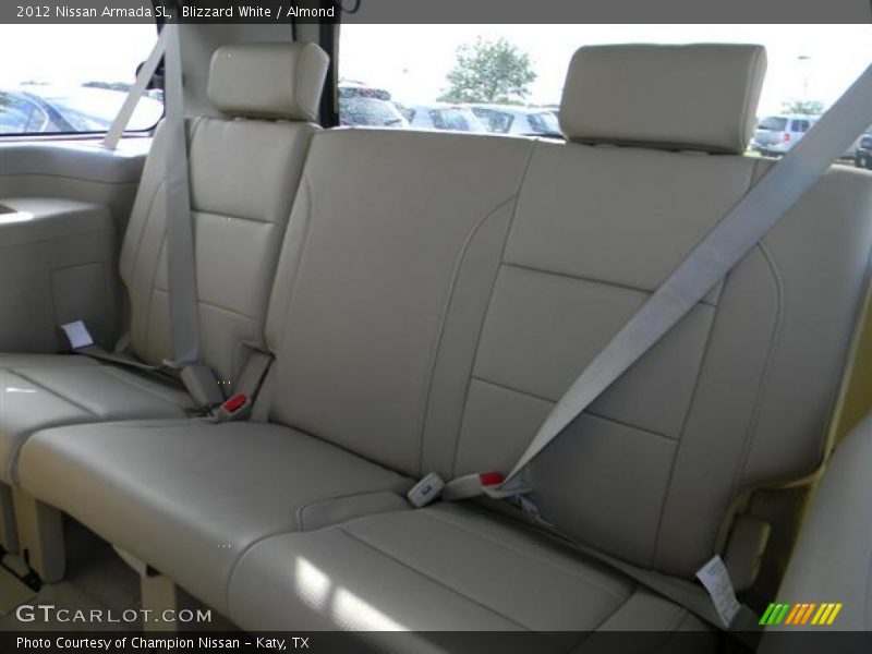 Blizzard White / Almond 2012 Nissan Armada SL