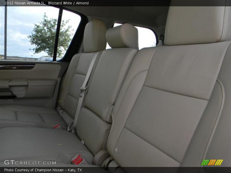 Blizzard White / Almond 2012 Nissan Armada SL