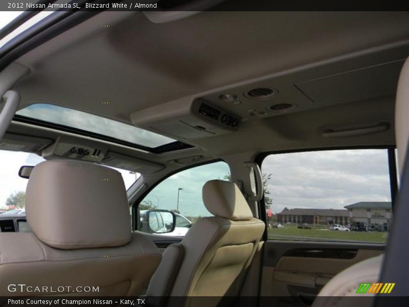 Blizzard White / Almond 2012 Nissan Armada SL