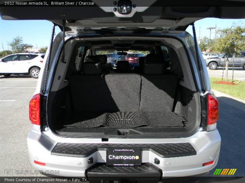 Brilliant Silver / Charcoal 2012 Nissan Armada SL