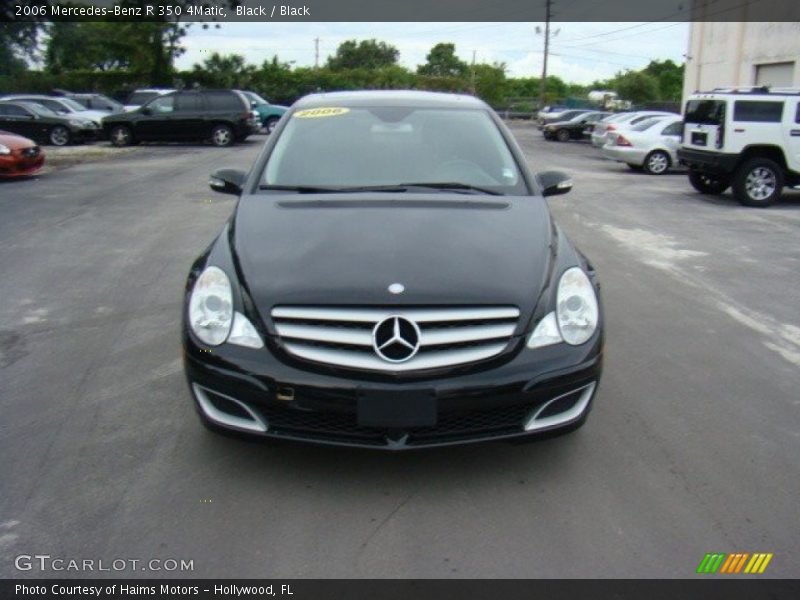 Black / Black 2006 Mercedes-Benz R 350 4Matic
