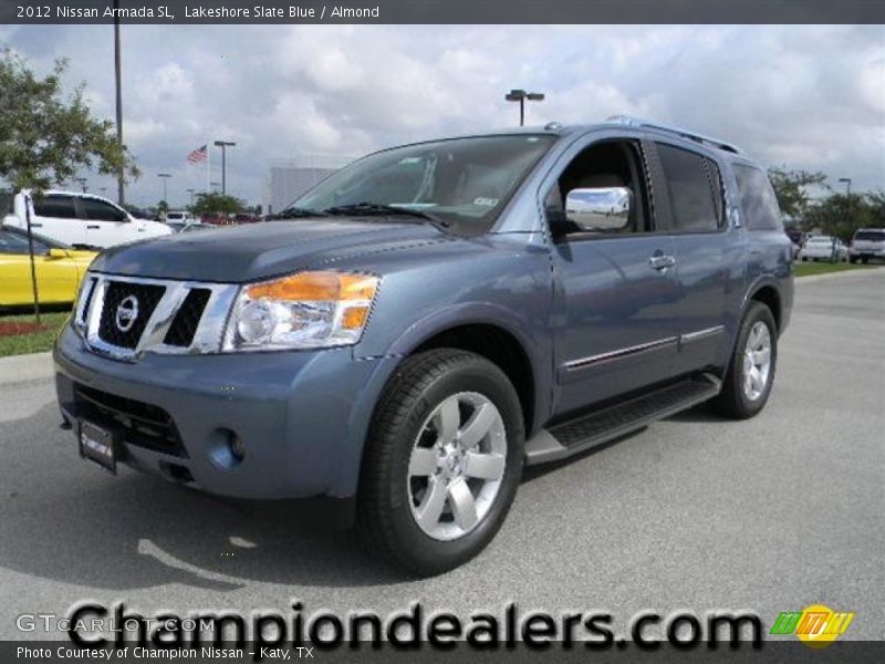 Lakeshore Slate Blue / Almond 2012 Nissan Armada SL