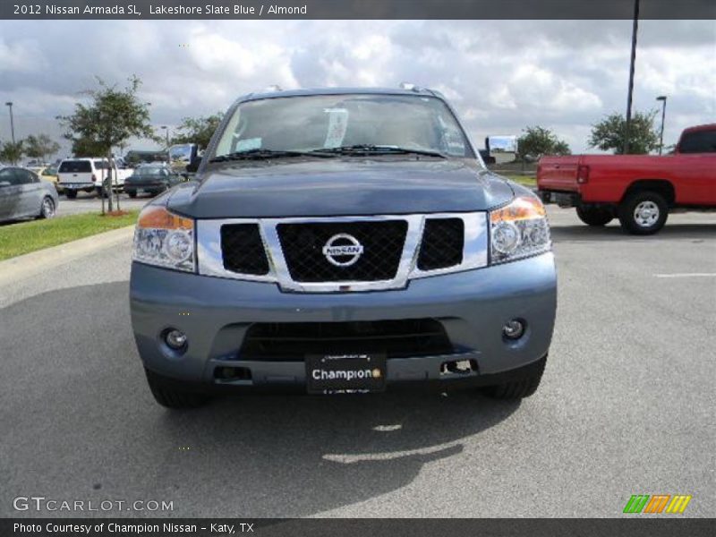 Lakeshore Slate Blue / Almond 2012 Nissan Armada SL
