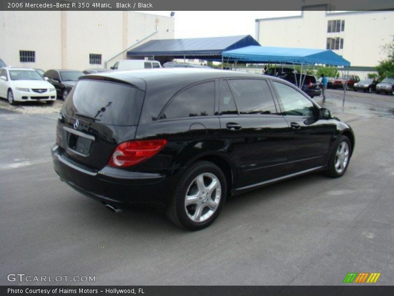 Black / Black 2006 Mercedes-Benz R 350 4Matic
