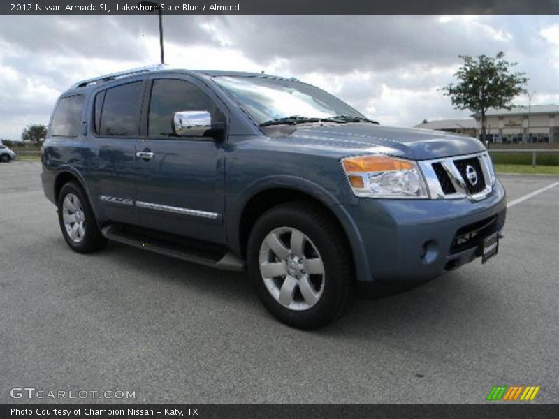 Lakeshore Slate Blue / Almond 2012 Nissan Armada SL