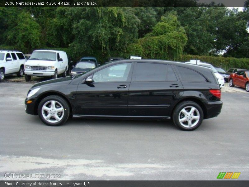 Black / Black 2006 Mercedes-Benz R 350 4Matic