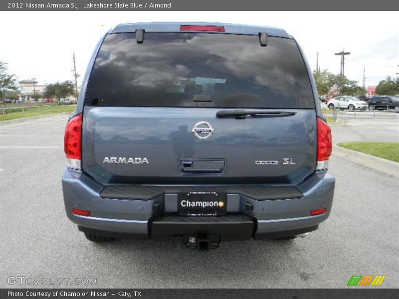 Lakeshore Slate Blue / Almond 2012 Nissan Armada SL