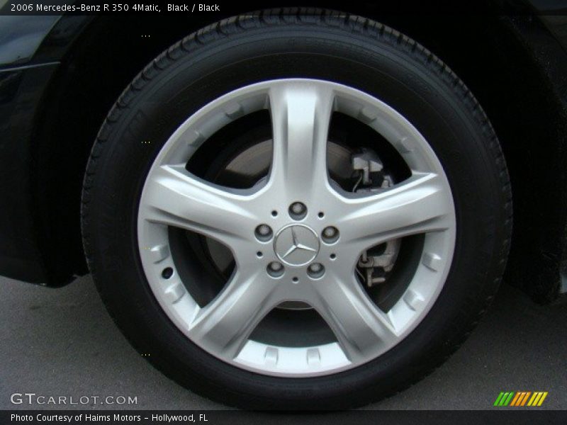 Black / Black 2006 Mercedes-Benz R 350 4Matic