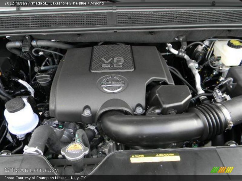 Lakeshore Slate Blue / Almond 2012 Nissan Armada SL