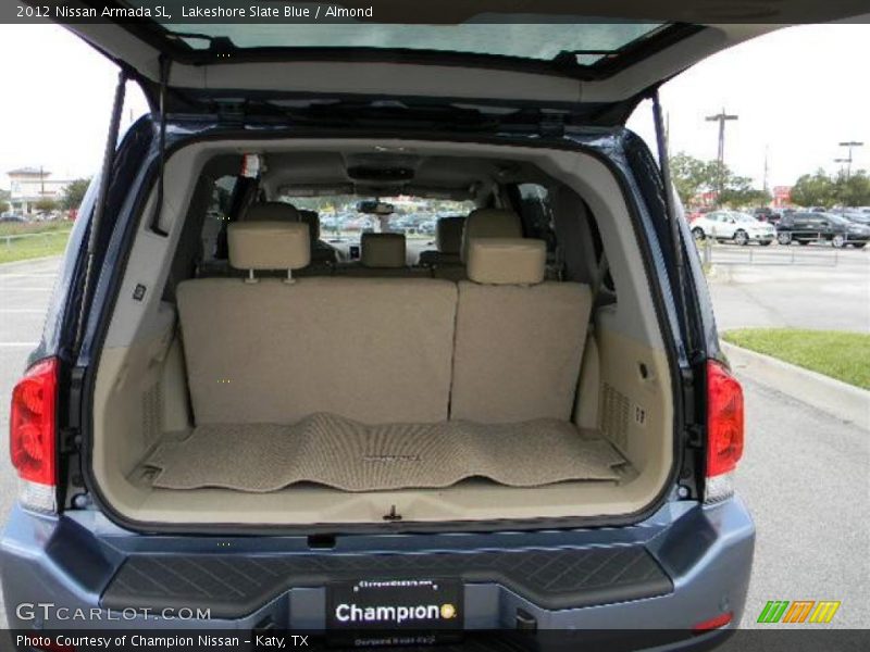 Lakeshore Slate Blue / Almond 2012 Nissan Armada SL