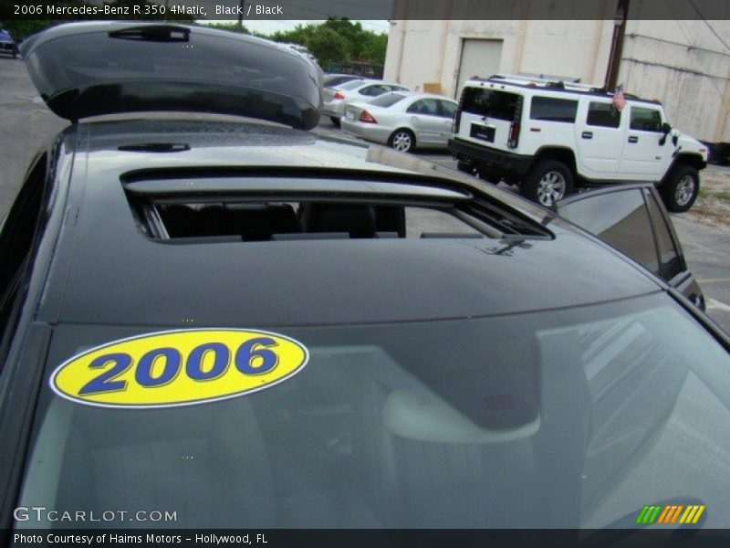 Black / Black 2006 Mercedes-Benz R 350 4Matic