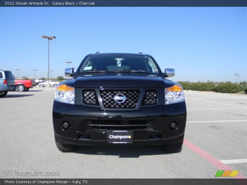 Galaxy Black / Charcoal 2012 Nissan Armada SV