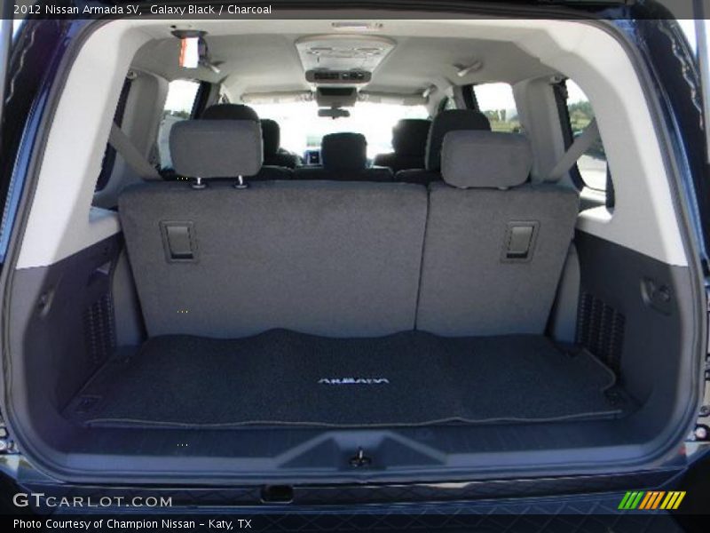 Galaxy Black / Charcoal 2012 Nissan Armada SV