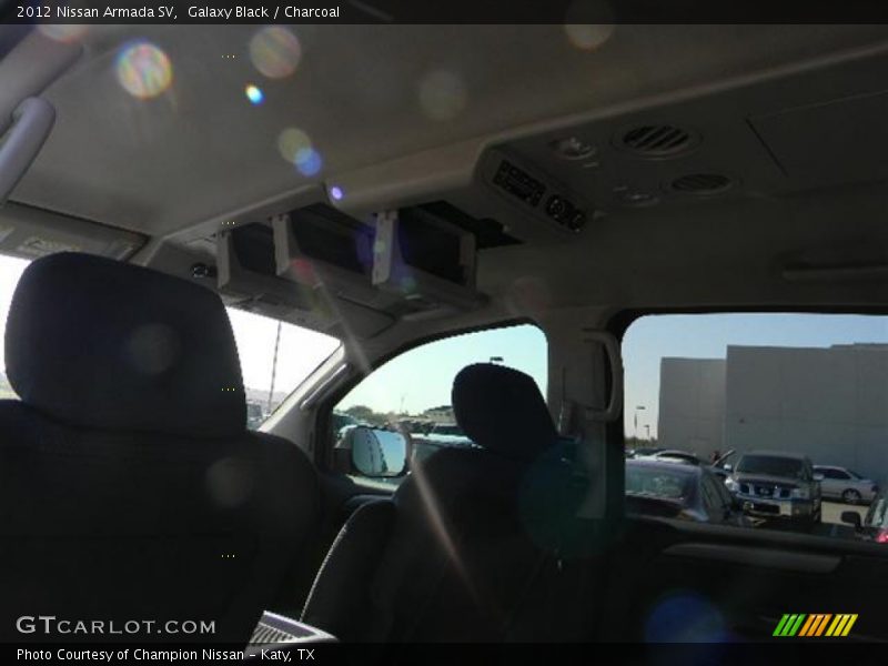 Galaxy Black / Charcoal 2012 Nissan Armada SV
