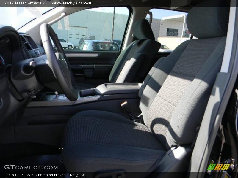 Galaxy Black / Charcoal 2012 Nissan Armada SV