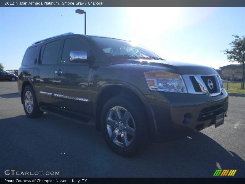 Smoke Gray / Charcoal 2012 Nissan Armada Platinum